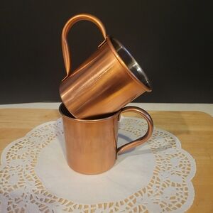 Copper Moscow Mule Mugs